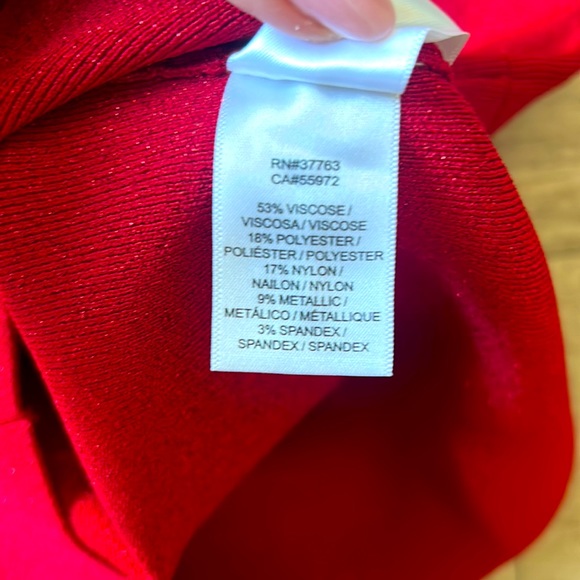 LAUNDRY NWT One Shoulder Bodycon Bandage Dress, XS - Picture 8 of 9